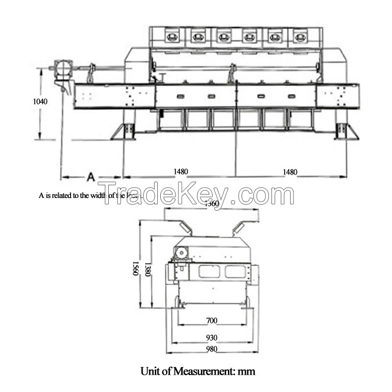 Digital Jacquard Fabric Machine 5120 Hooks