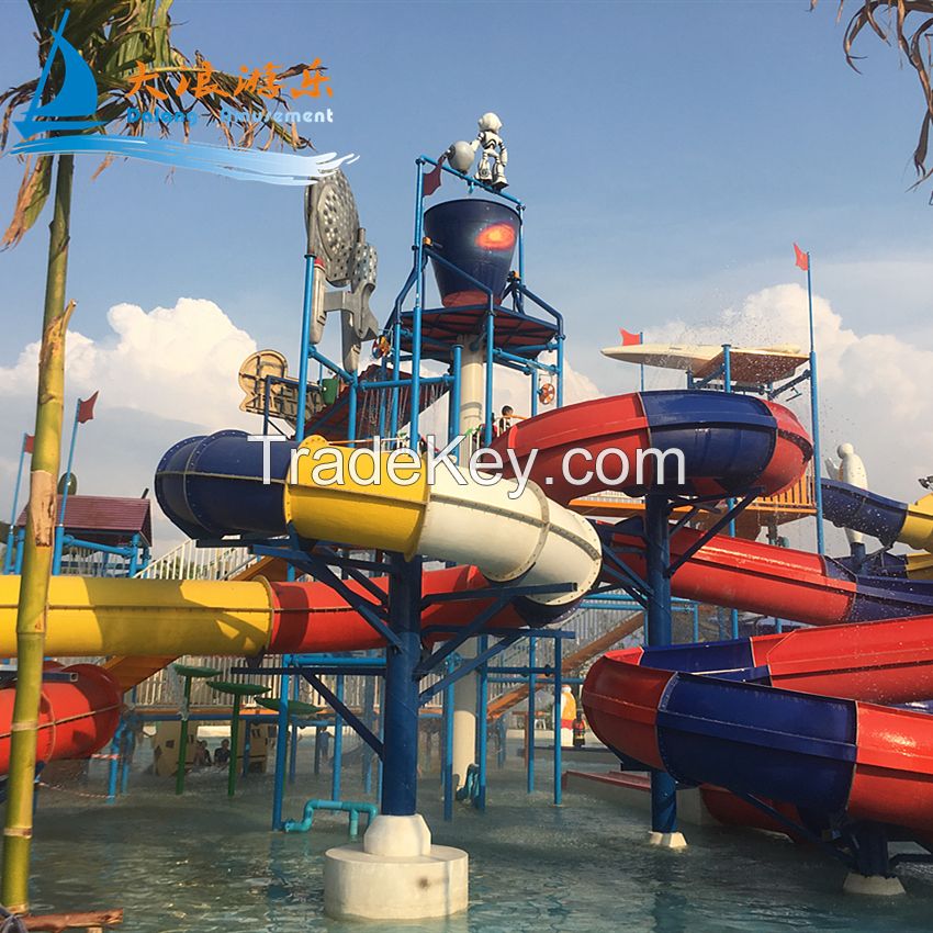 Swimming Pool Slide Water Park Equipments