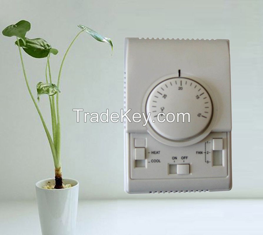 Central air conditioning thermostat