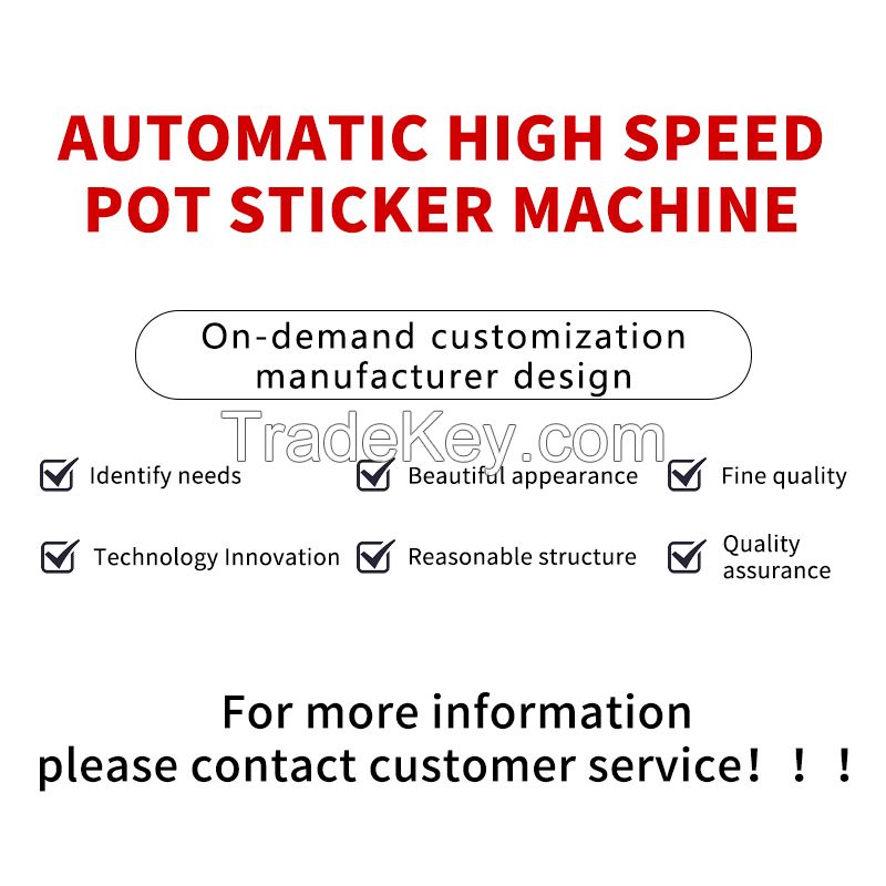 Automatic High Speed Pot Sticker Machine