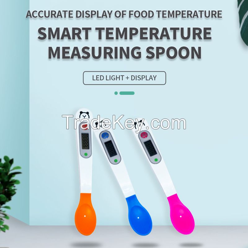 Intelligent temperature spoon, baby feeding food essential, batch sales, please contact customer service before placing an order
