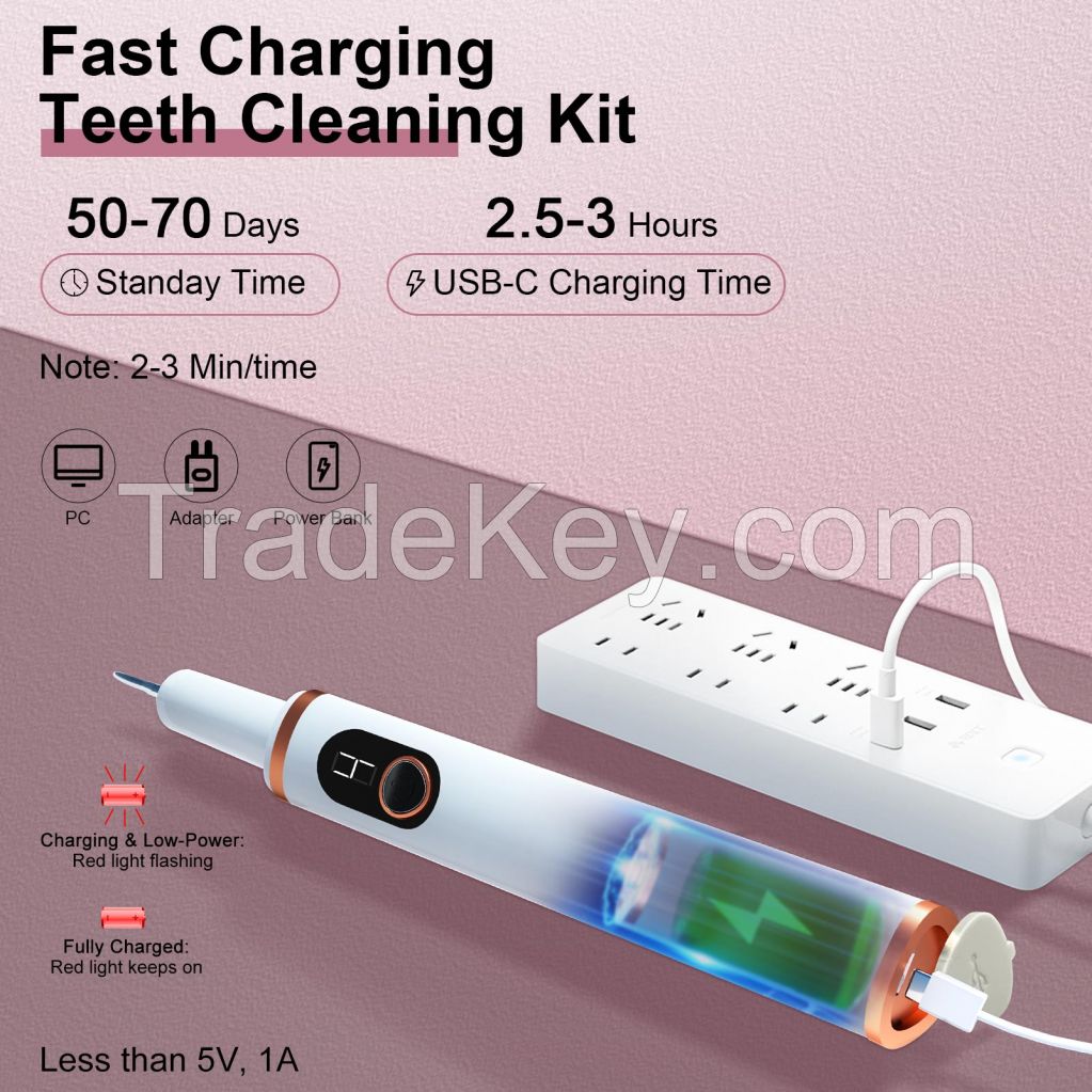electric tooth cleaner (home-use ultrasonic scaler)