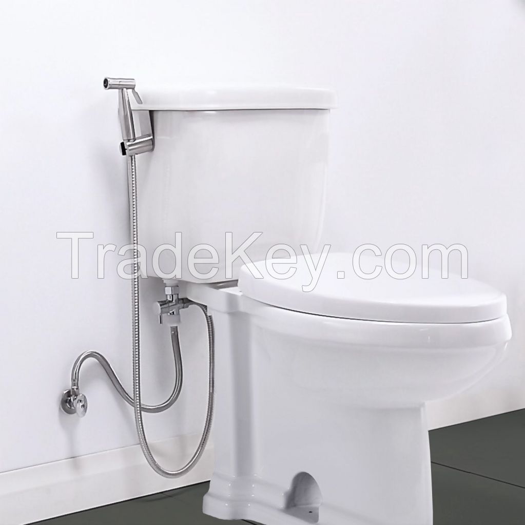 304 Stainless steel Handheld toilet bidet spray shower set kit