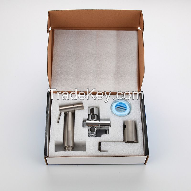304 Stainless steel Handheld toilet bidet spray shower set kit