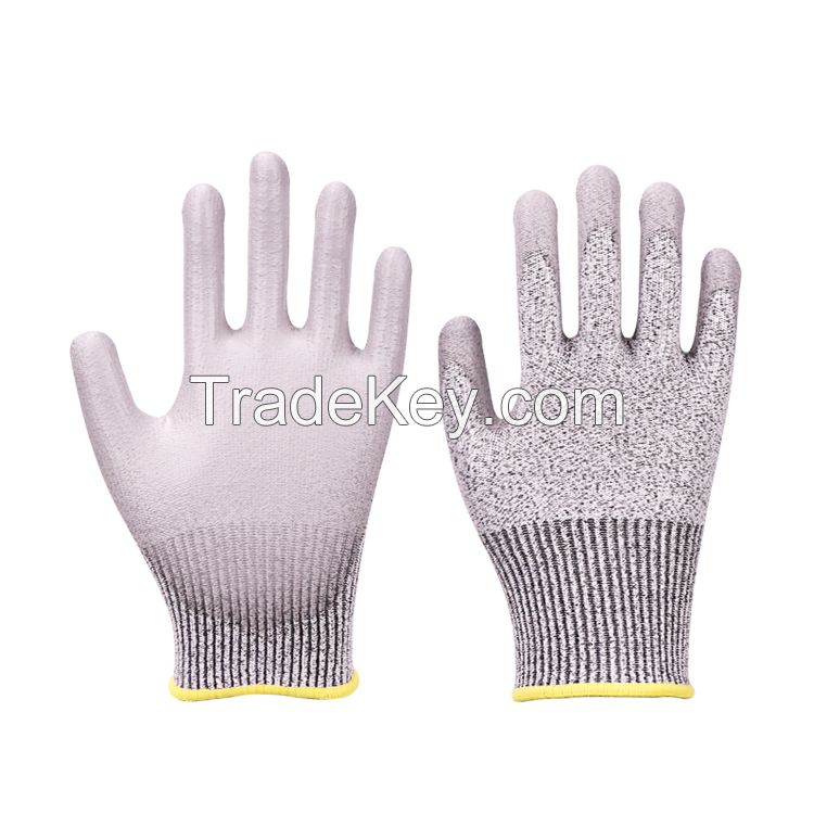 anti-cut PU gloves