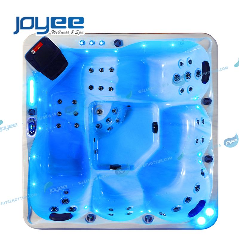 JOYEE 5 People Combo Hydro Massage Spa