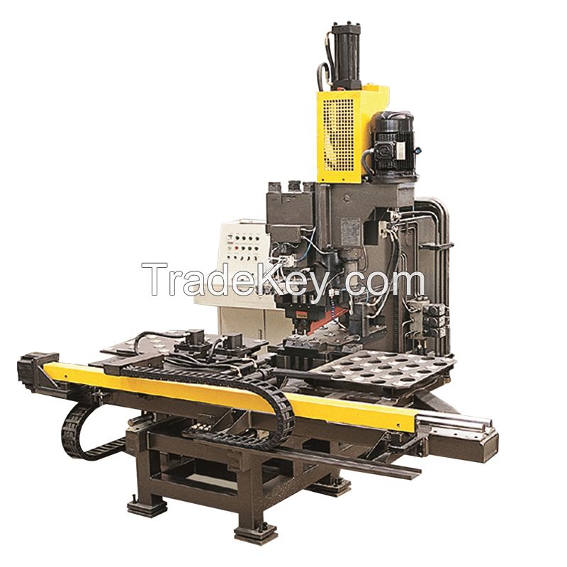 CNC hydraulic punching and drilling compound machine(All specifications can be customized)