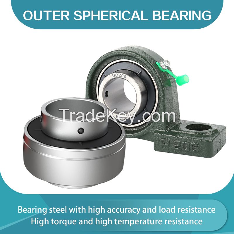 Outer Spherical Bearing UC201-UC215 Insert Bearing