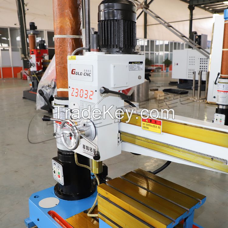 Factory price rocker drill z3032 radial arm drill radial drilling machine for metal