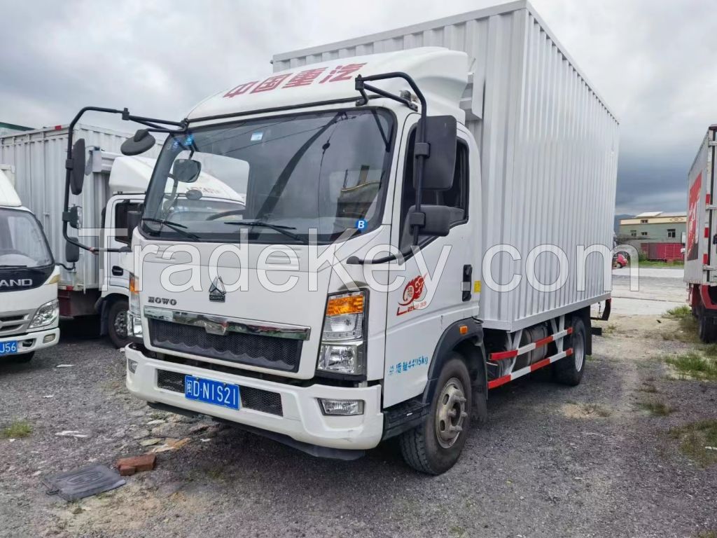 Used HOWO 4.2M Light Duty Trucks In Good Condition!