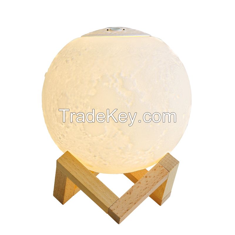 Ultrasonic Disffuser with 3D Moon Lamp Design