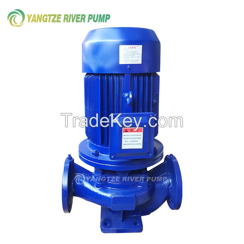 ISG vertical inline centrifugal pump