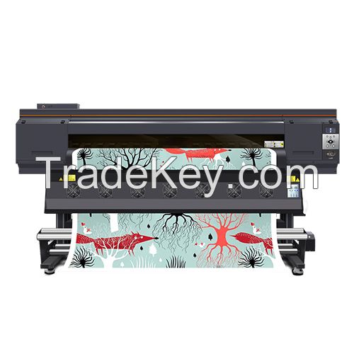 6 Feet 1.9m Three I3200 Heads Sublimation Printers Digital Fabric Large Format Textile Printing Machine