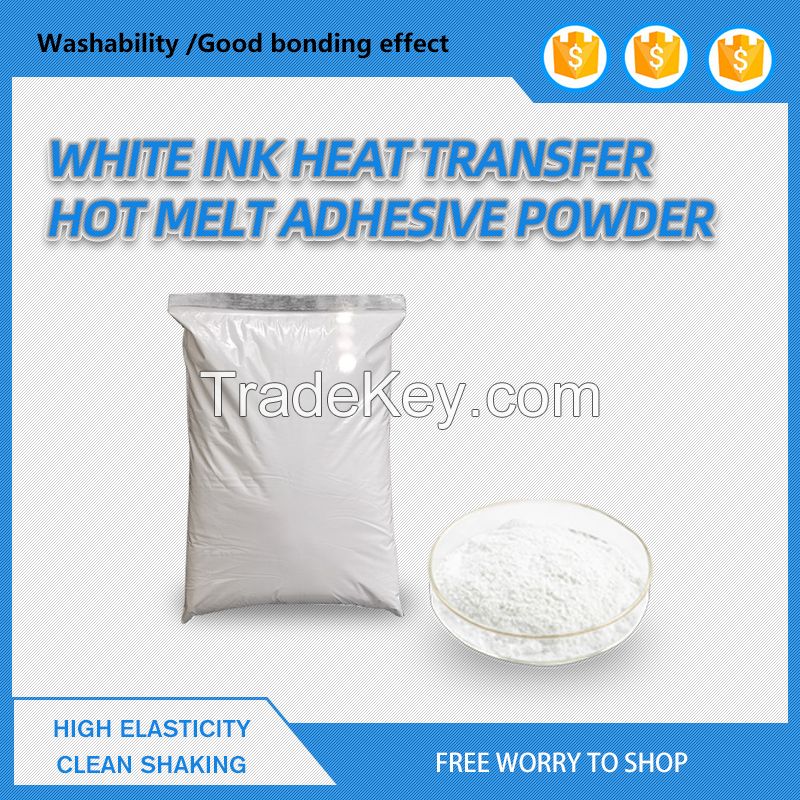 White Dtf Powder Digital Transfer Hot Melt for Direct Print Cotton T-Shirt