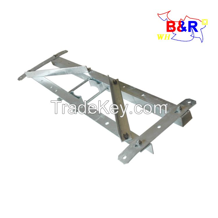 Hot dip galvanized angle steel tower suspension angle steel tower accessories