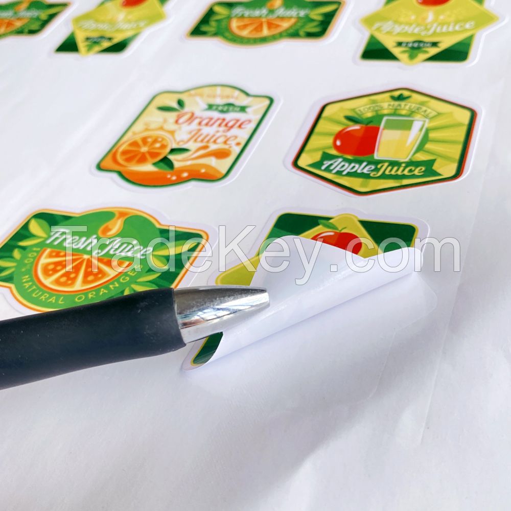 Custom Stickers Custom Labels Sticker Prints Die Cut Decals Bulk Labels Packaging Labels Sheet Stickers Wholesale Art Paper