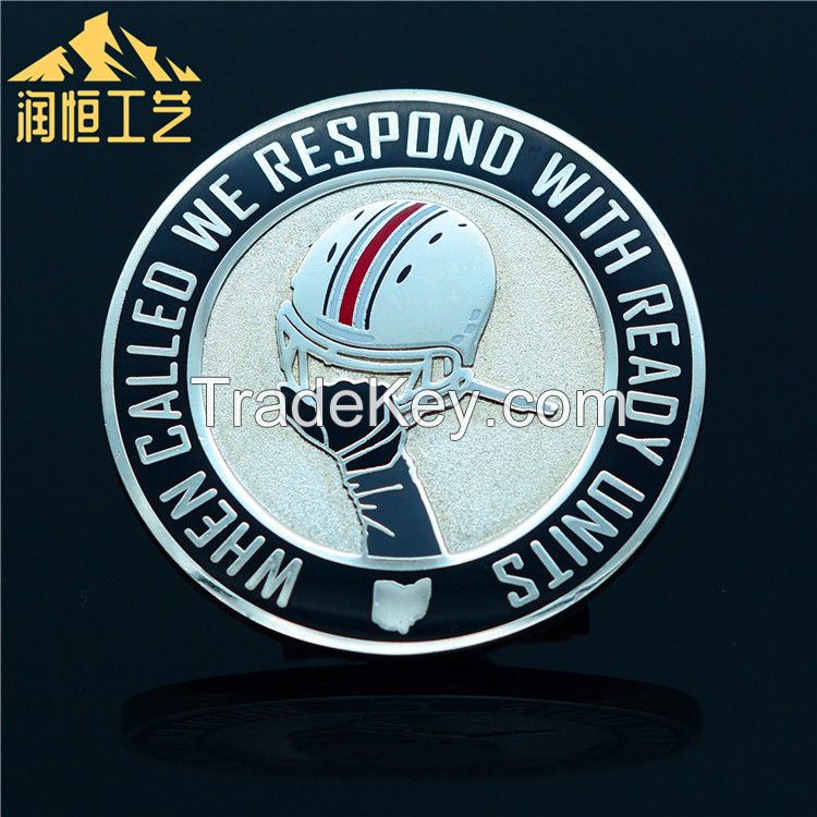 Customized metal commemorative coins Commemorative anniversary activities Tourism gifts Commemorative chapter customized