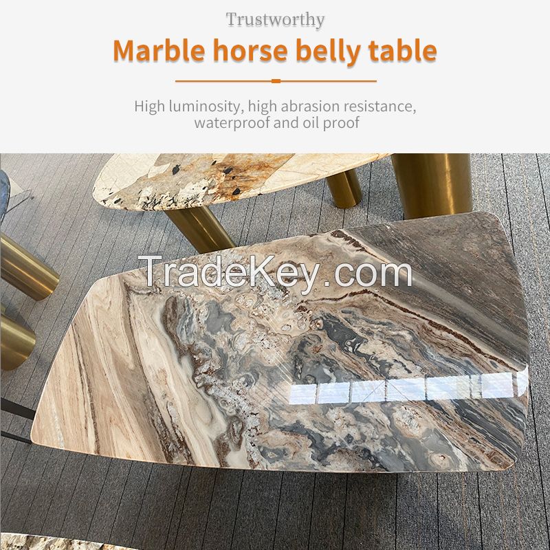 Horse belly shaped table (support customization, support email contact)