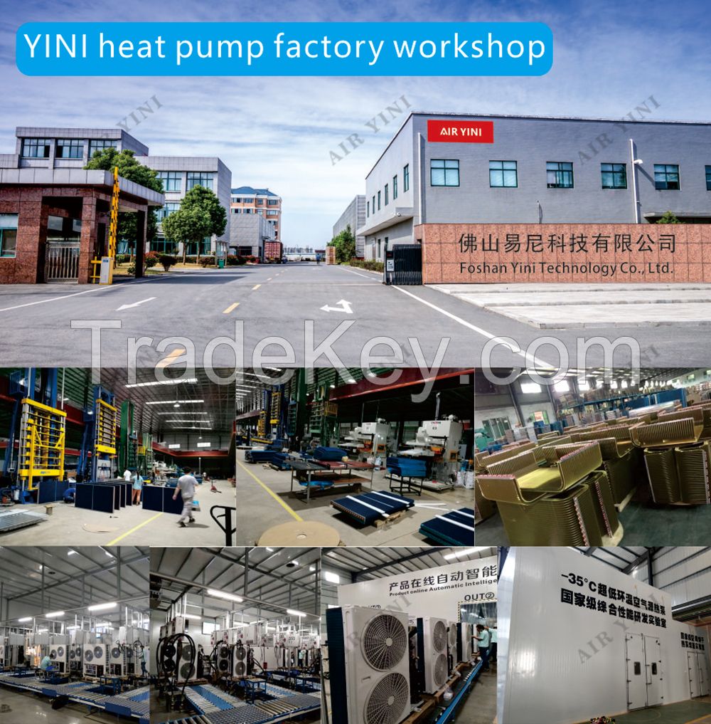 Factory Hot Selling Heating and cooling heat pump EVI Air to Water Heat Pumps Air Source Heat Pump for House Heating Cooling Hot Water OEM