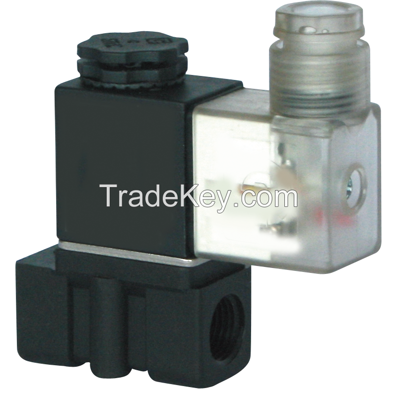 China Pneulead High Quality Direct Acting GF Series Direct Operated Valve 2 Positions 2 Way Pneumatic Solenoid Valve