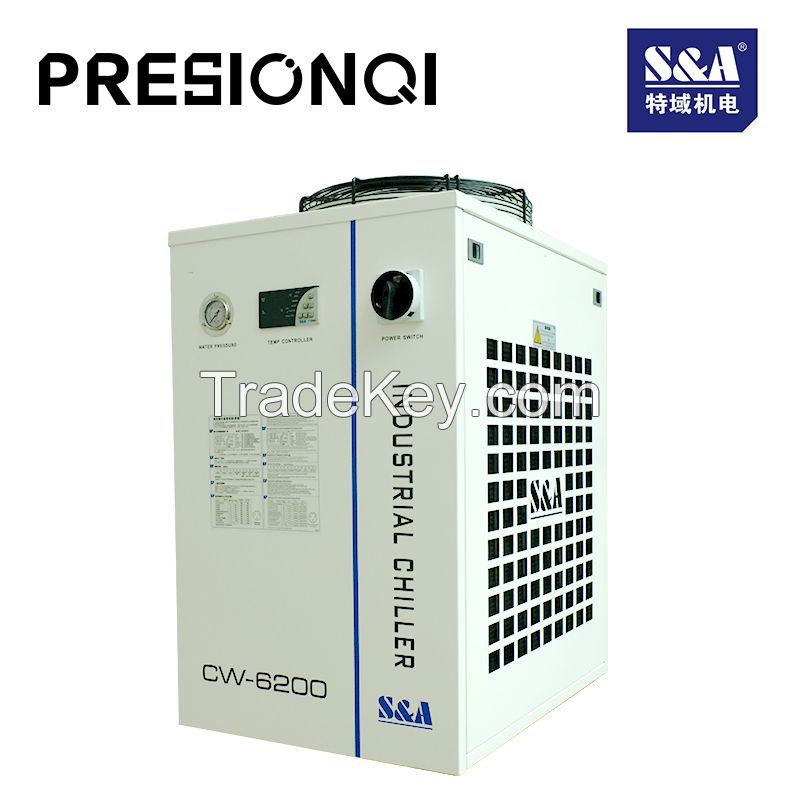S&A CW 6200 CO2 Laser Cooling System Industrial Chiller  CW 6200 Laser Engraving And Cutting Machine Accessories