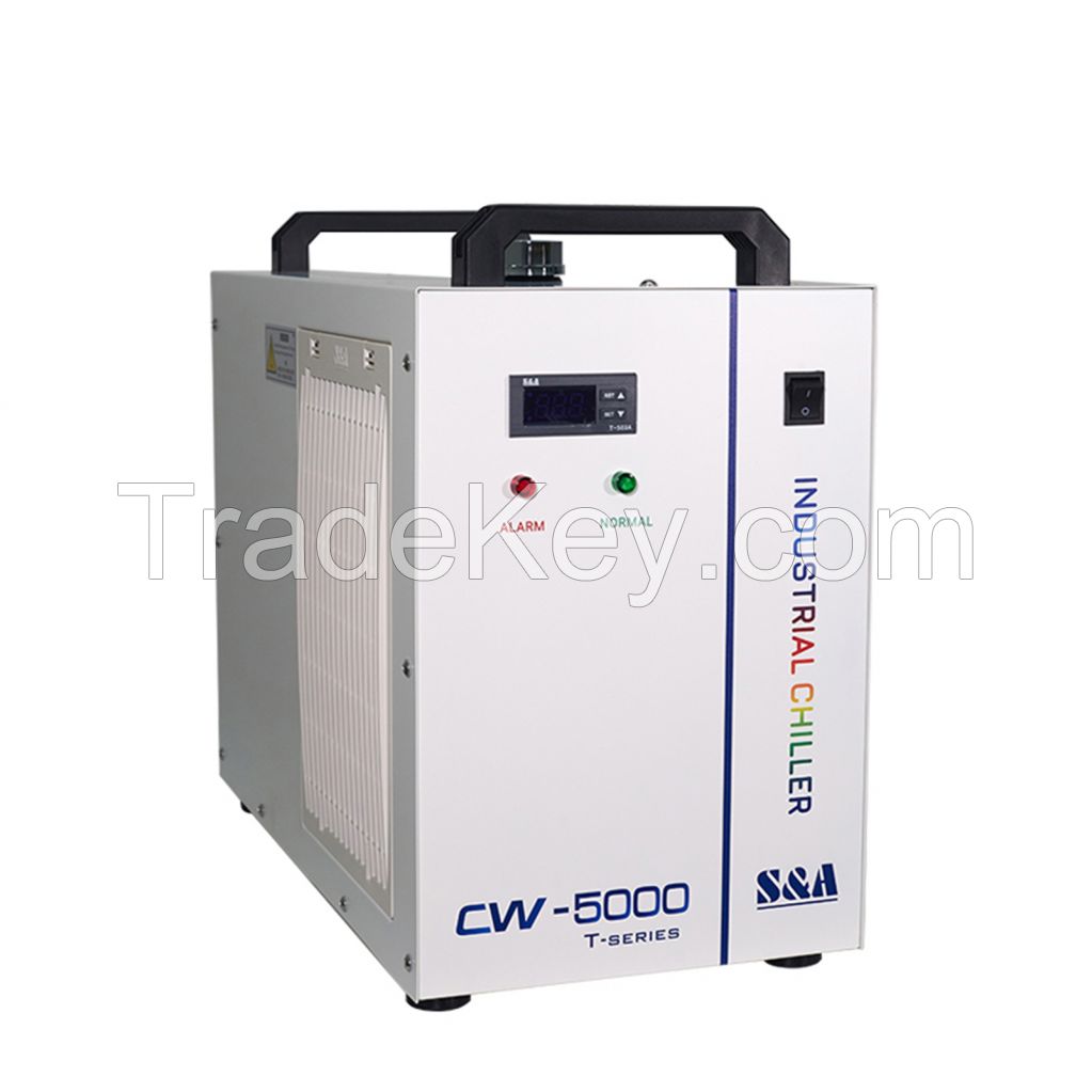S&A CW 5000 High Quality Small Chiller Water co2 Laser Mechanical Parts Chiller Accessories