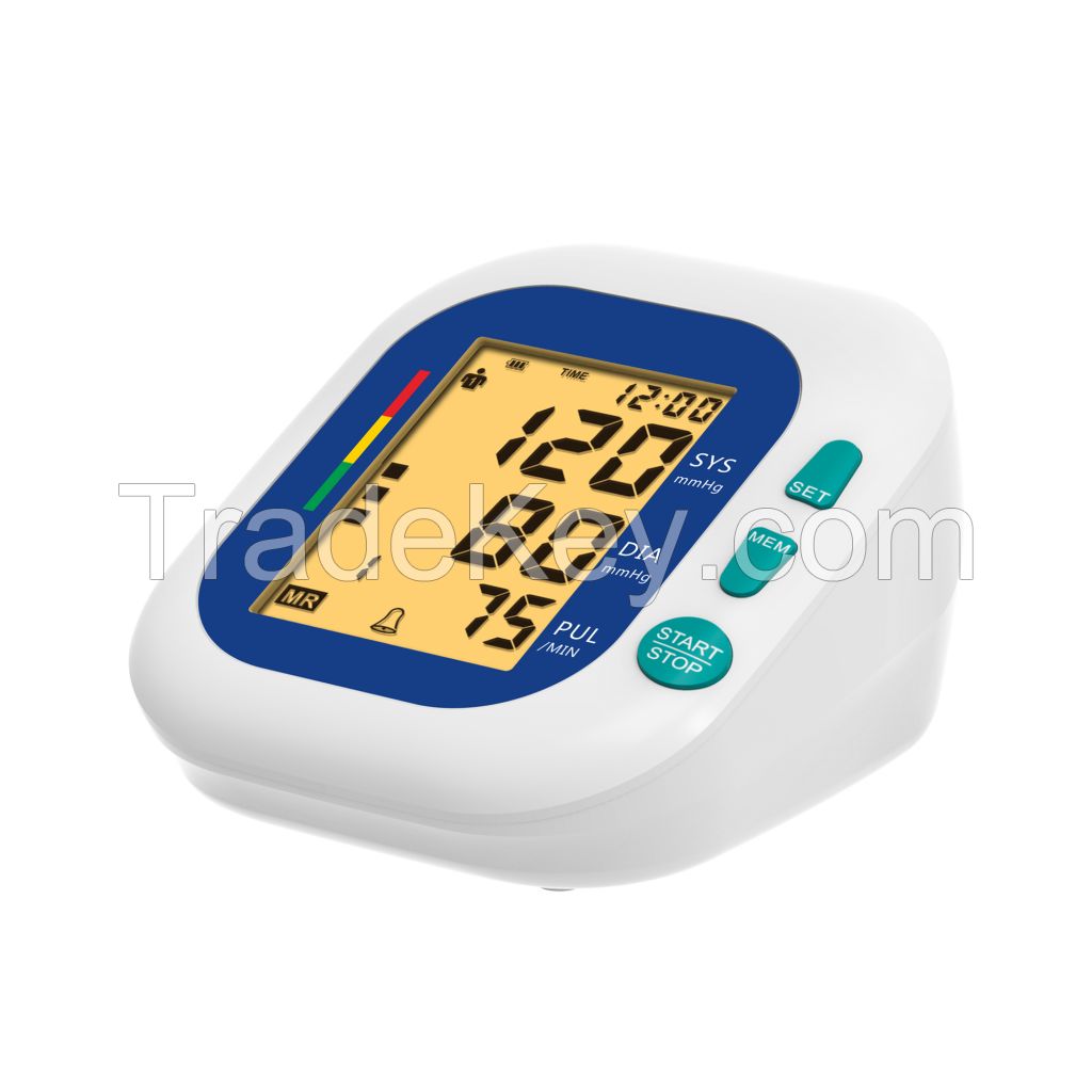 Digital Upper Arm Blood Pressure Monitor with Heart Rate
