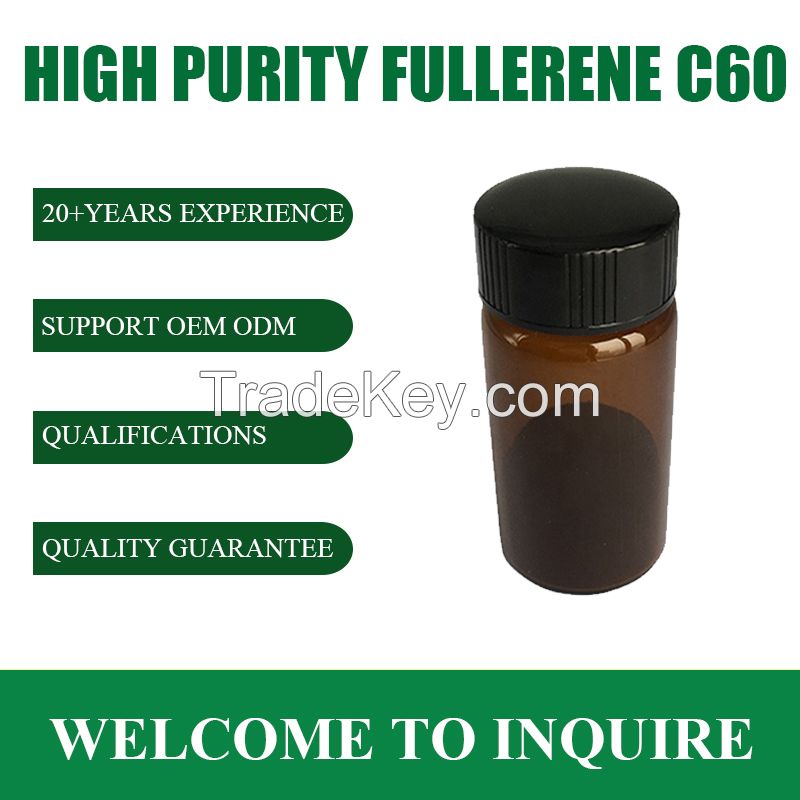 Best Price 99.99% Fullerene C60 Powder Fullerene Carbon C60