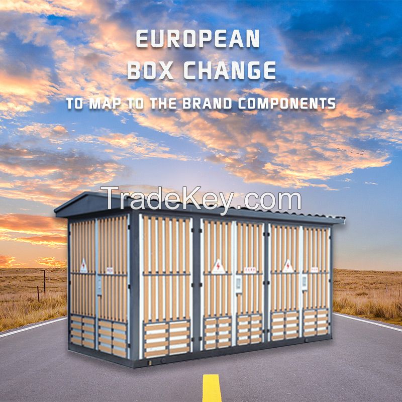 compact substation Transformer Combination 500kva European Style Combined Box substation