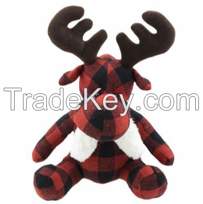 Cute Elk With Horns Plush Toy