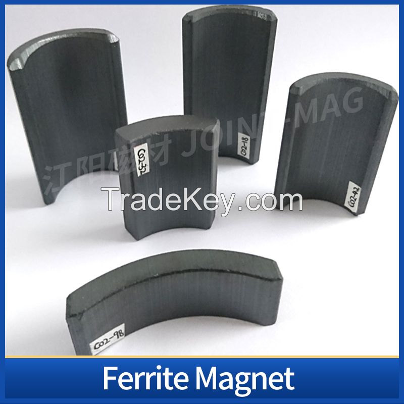 Industrial Partsâ€”Permanent Ferrite Magnetic Tile  Sintered Ferrite Magnetic Tile Apply to Air-condition Fan