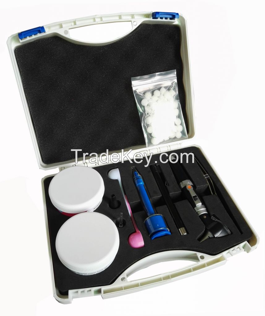 Portable Processional impression taking tools units ear mold impression taking kit in hearing laboratory