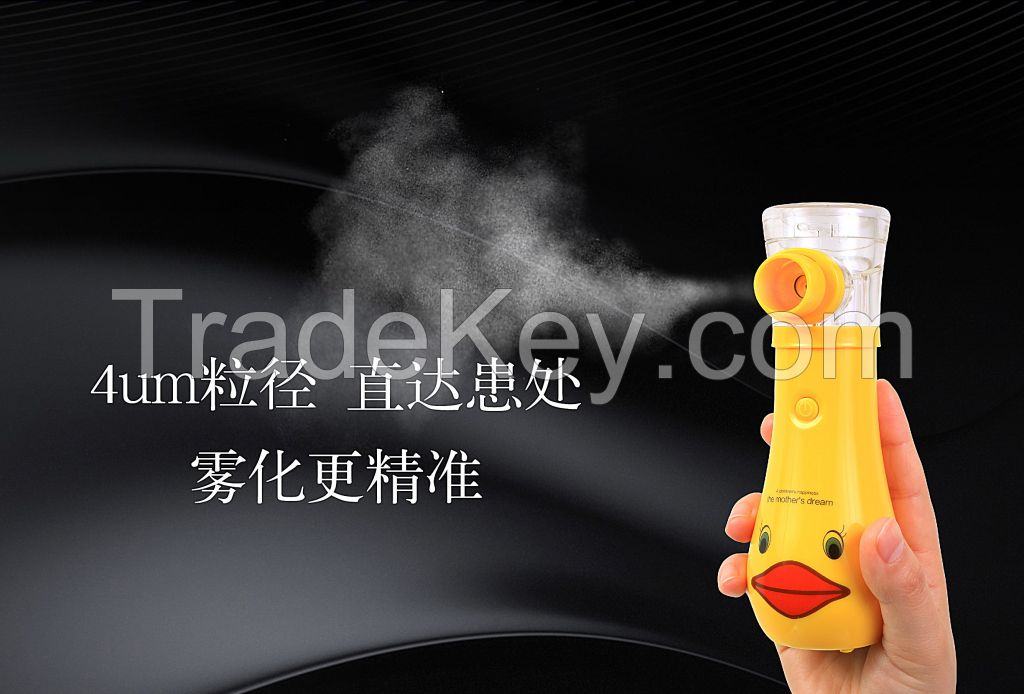 Effective COVID-19 treatment equipment Mute Mini USB Portable Inhaler Mesh Nebulizer, Cough Drug Atomizer Evaporator