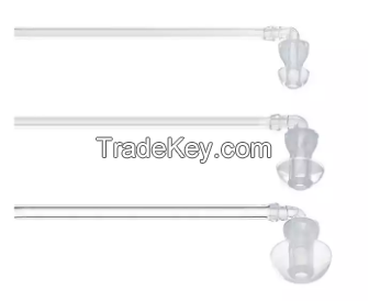 Canal Tip Hearing Aid Tubes with Silicone Eartip for BTE Hearing Aids