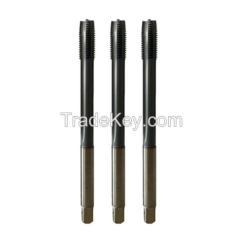 High-speed steel machine tap high hardness fully ground tap straight groove tap M6 M8 M10