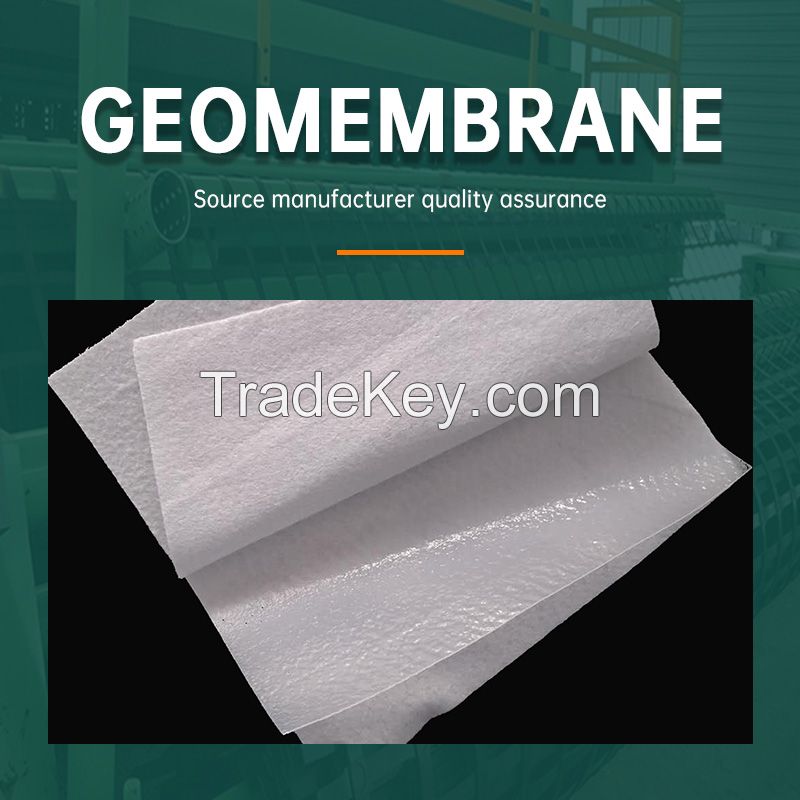 RONGYU Manufacturers supply HDPE geomembrane for many years, aquaculture anti-seepage geomembrane, fish pond anti-seepage membrane, geomembrane manufacturers