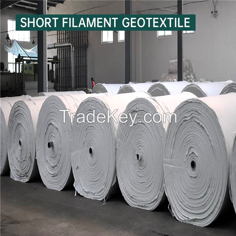 RONGYU Geotextile engineering cloth river slope protection concrete maintenance water permeable water seepage moisturizing heat preservation greening road maintenance