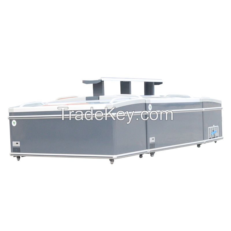 Commercial household ice cream freezer, large capacity deep-freezing and quick-freezing, support customization, please contact customer service before ordering BD-1.8m