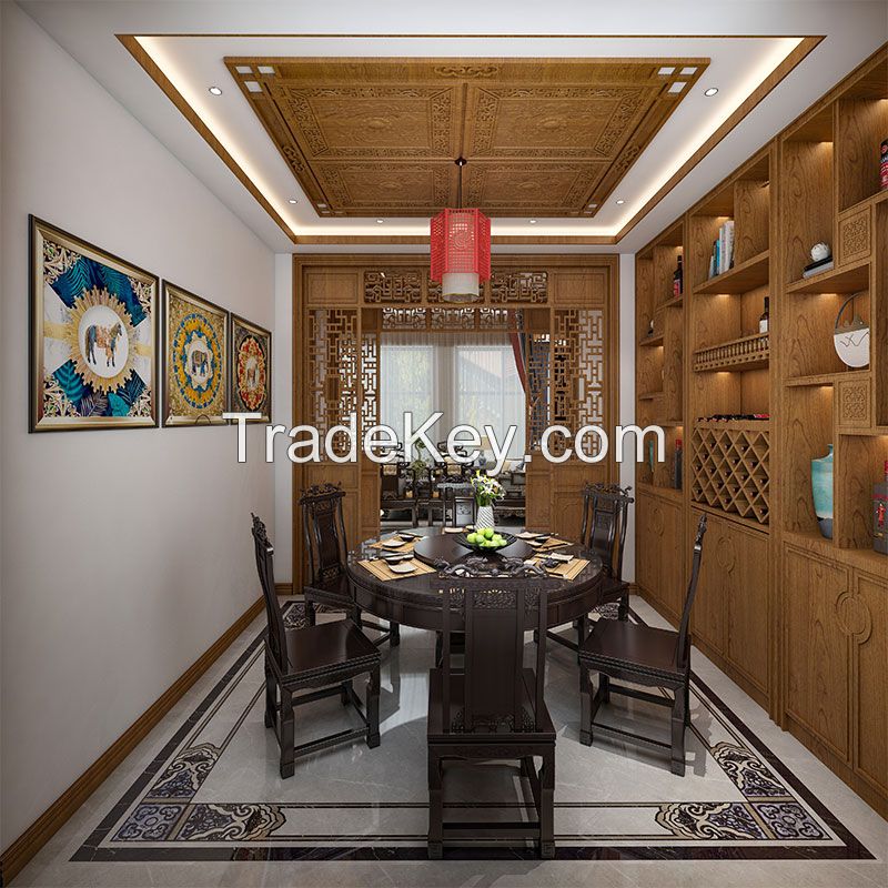 Chinese style full wall and half wall whole house customization 3ï¼ˆdepï¼‰