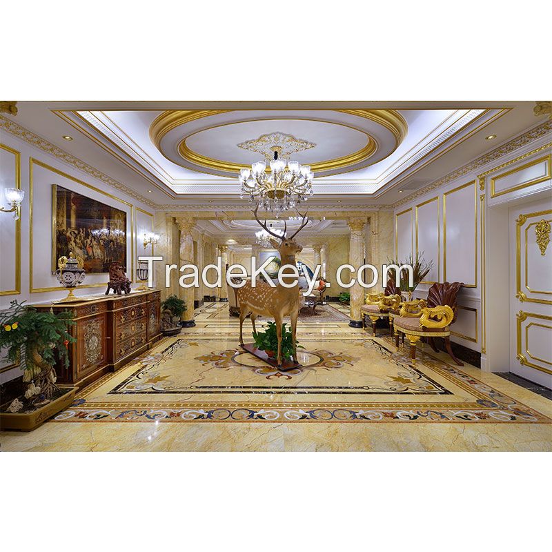 European style full wall and half wall whole house customization 9