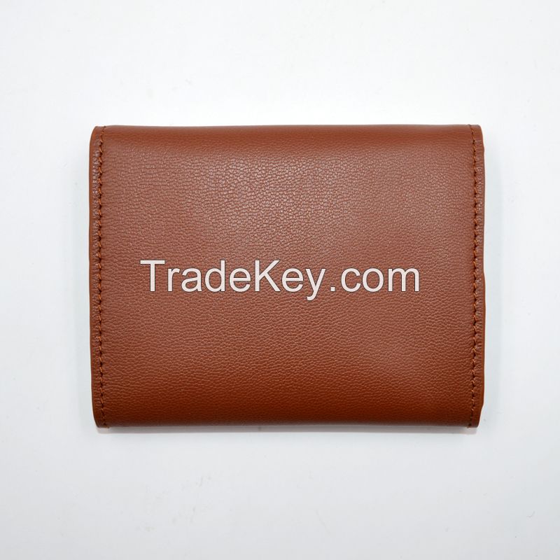 leather card holder designer