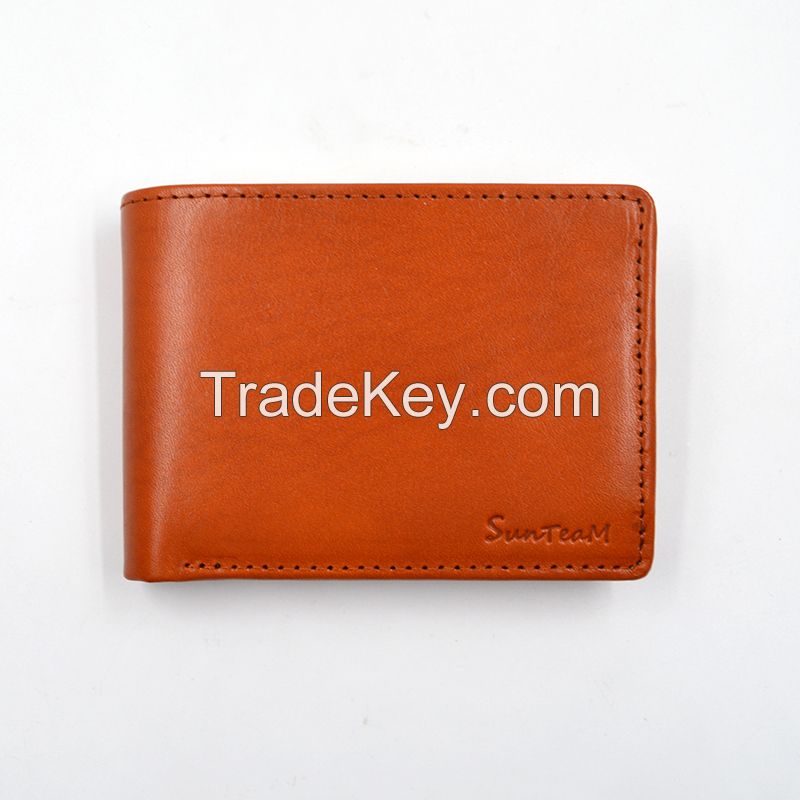 Top Grain Leather RFID Wallet for Men