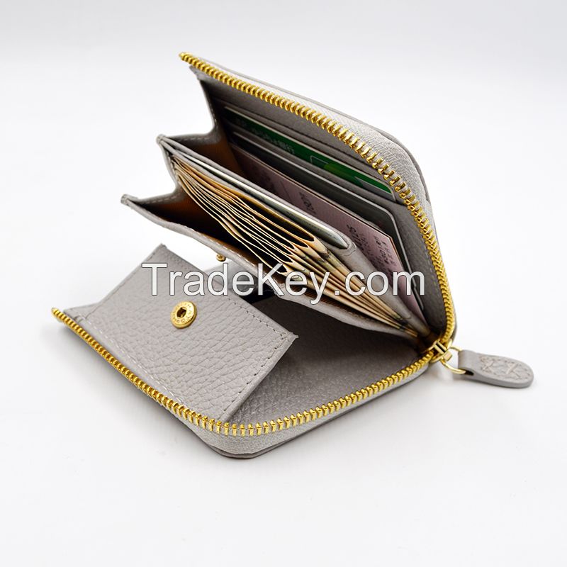 Best female wallet brands with zipper for woman