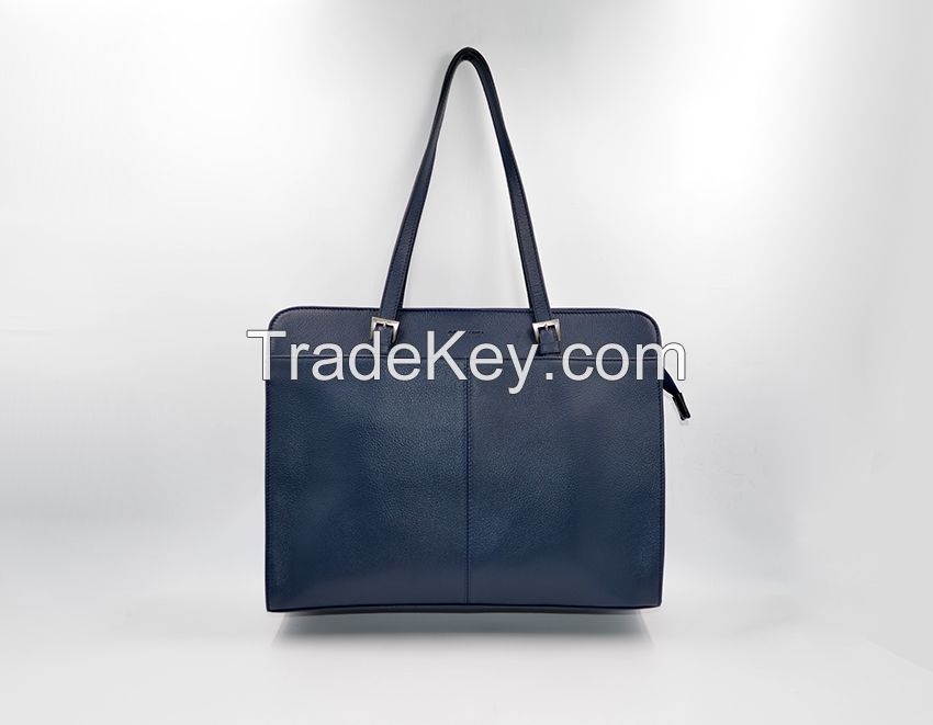 Business Tote Bag Big Capacity of Leather Laptop Bag 