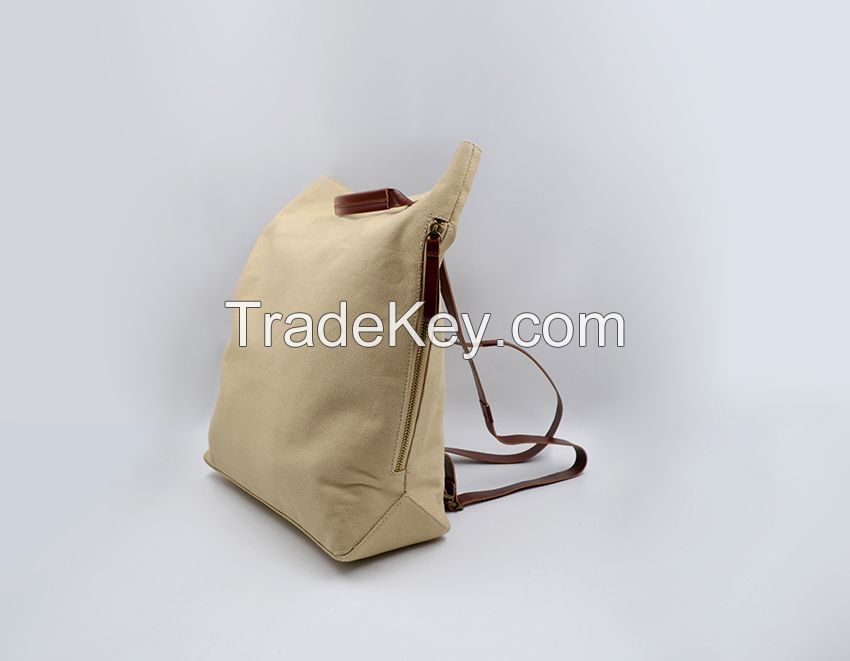 Canvas Backpack Lightweight Travel Laptop Backpack Shoulder Bag