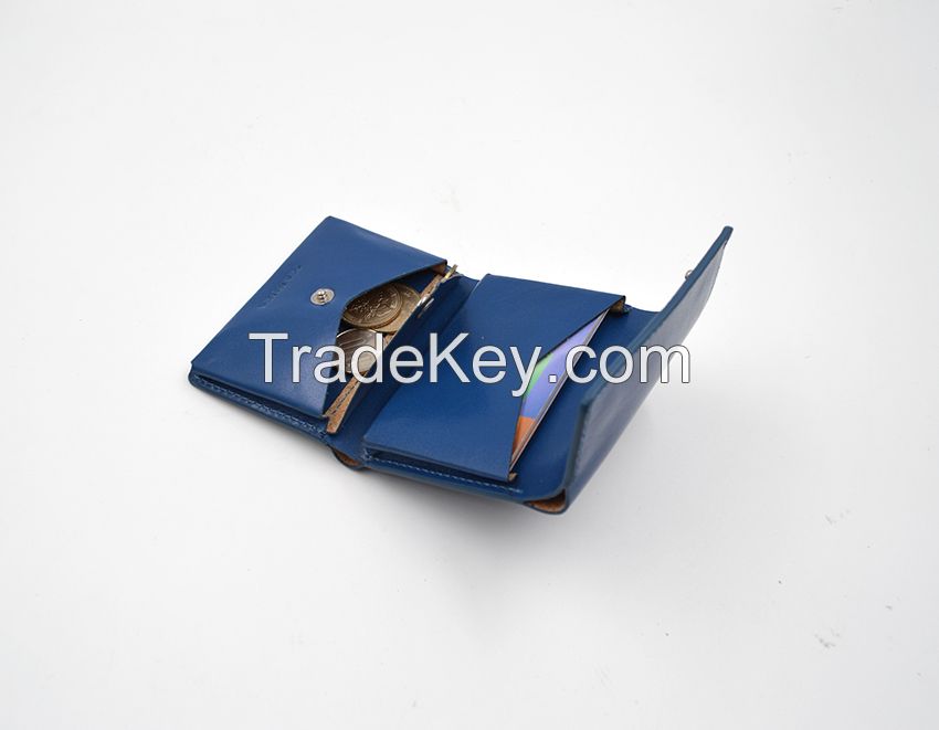 Multipurpose Leather Name Card Holder Wallet 
