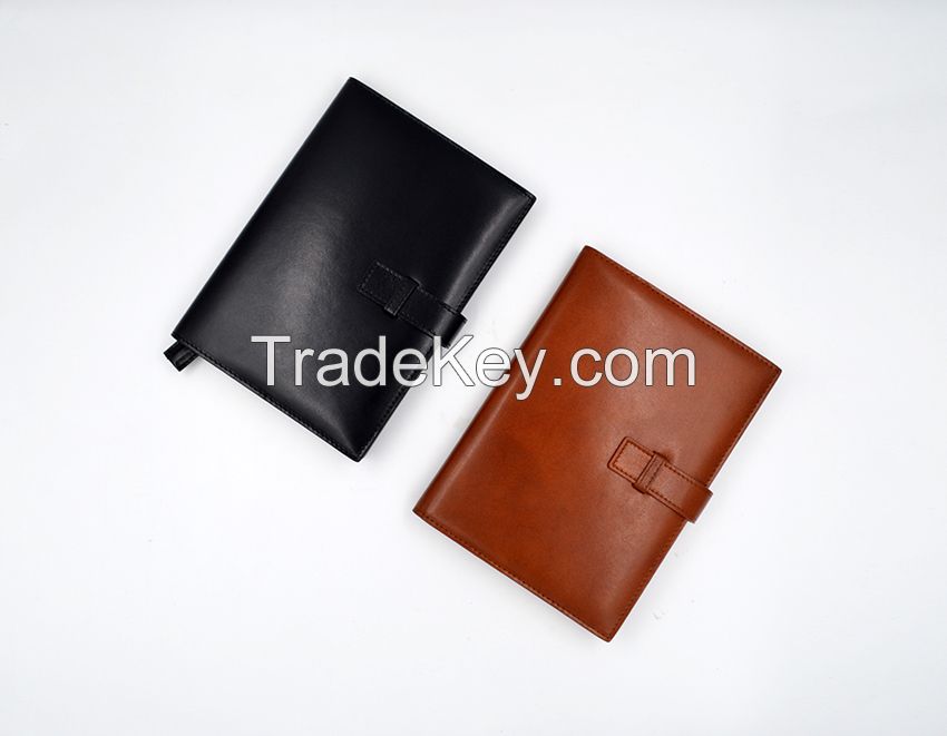 Refillable Leather book cover Fashion Store with Card Pocket Book Cover