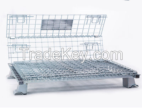 Collapsible Stackable Wire Containers/Wire baskets