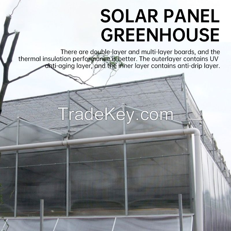  JC-PCWS-01 Solar panel greenhouse