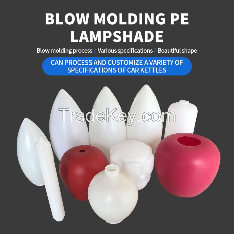 Hollow blow molded lampshade